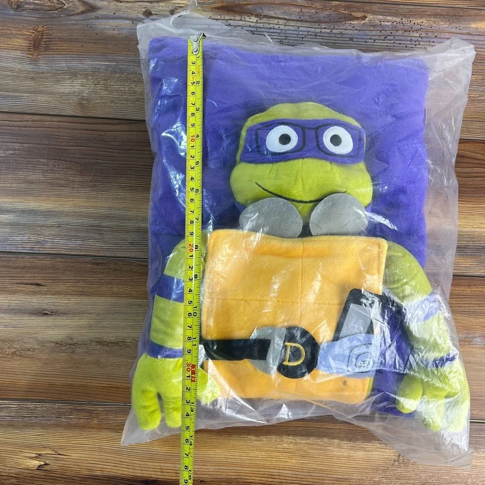 TMNT Donatello 3D Snuggle Pillow Jay Franco Nickelodeon 13